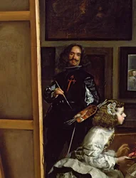 Las Meninas or The Family of Philip IV (detail)